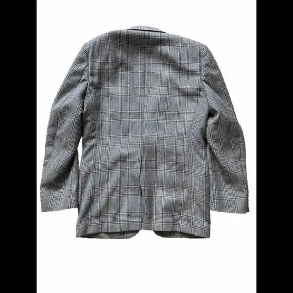 Vintage Burberrys Made In USA Wool Plaid Blazer Jacket‎ 40“ Chest